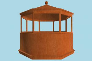 Summer House pavilion, hut, cottage, wooden, shanty, shack, small, summer, house, home, farm, country, structure